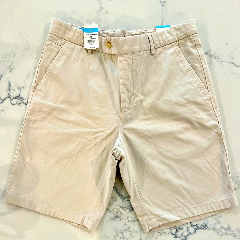 NWT. J.McLaughlin Men’s Oliver shorts. 31” waist. Excellent condition.